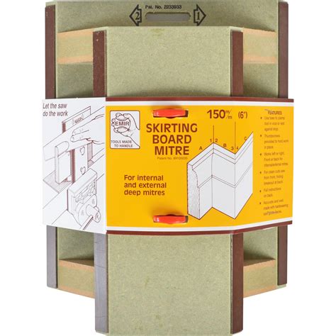 mitre box for 150mm skirting